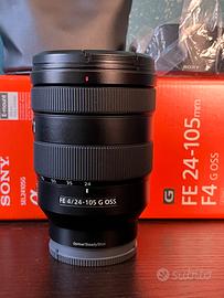 Sony obiettivo 24 - 105 f4 come nuovo G OSS