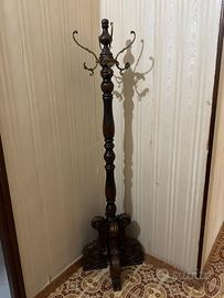 Appendiabiti in legno massello