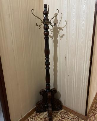 Appendiabiti in legno massello