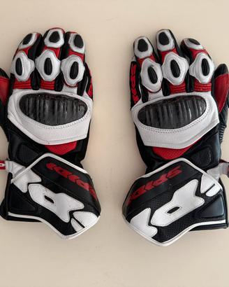 Guanti Moto in Pelle Racing Spidi Carbo 7
