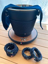 Set Glacette blu Marricreo desing nautico