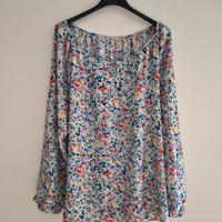 Camicetta donna Gerard Darel 100%seta taglia 50