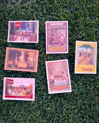 cartoline da collezione coca cola