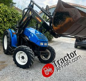 New holland 40 cv trattore frutteto pala forche dt