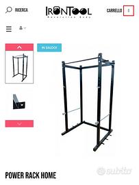 Power rack home Gym 
