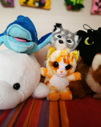 Peluche vari