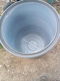 bidone da giardino per acqua 200 litri 