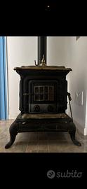 stufa a legna in ghisa Parlor