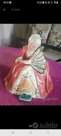 Statuina Madonna di Lourdes in Porcellana 