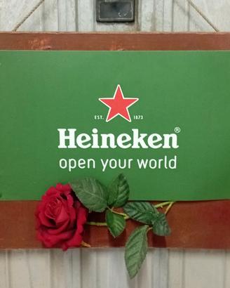 2 insegne Heineken Birra