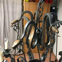 Lampadario ristrutturato