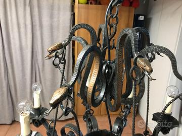 Lampadario ristrutturato