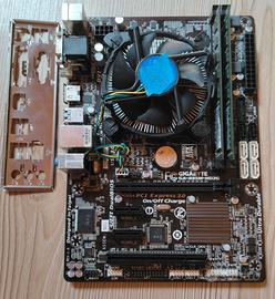 GIGABYTE B85M-HD3G + i3-4170