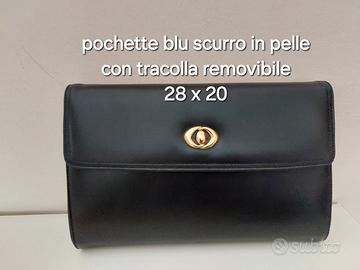 borsa blu scuro