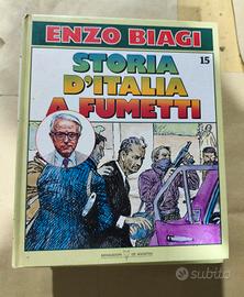storia d'Italia a fumetti Enzo Biagi completa 