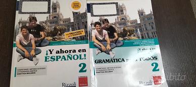 Libro seconda media Spagnolo Y AHORA ESPANOL
