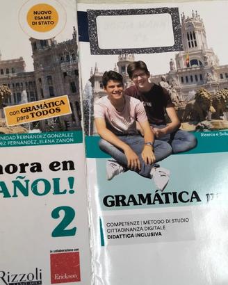 Libro seconda media Spagnolo Y AHORA ESPANOL