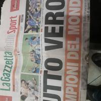 GAZZETTA SPORT campioni del mondo