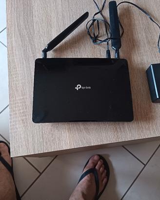 Modem Router 4G LTE TP-Lin con slot sim