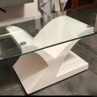 Tavolino in cristallo