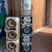 Casse sony amplificatore pioneer e casse