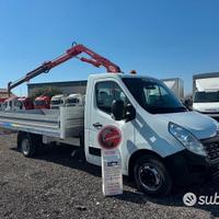 Renault Master Gru e cassone fisso 4.80Mt 2017 E6