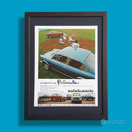 Pubblicità originale vintage Autobianchi Primula