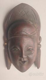 vecchia maschera africana 