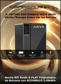 Fotovoltaico da balcone