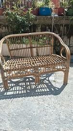 DIVANETTO BAMBU RATTAN 