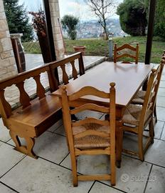 Set arredo in legno 