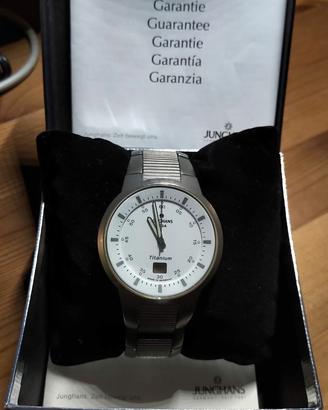 Orologio da polso radiocontrollato titanio