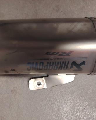 Scarico Akrapovič YZF-R125 + Batteria Yuasa