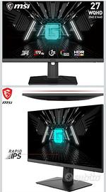 MSI Monitor 2K Gaming e/o Lavoro Fast IPS 170HZ
