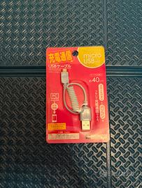 Cavo USB ALa micro USB nuovo nella confezione