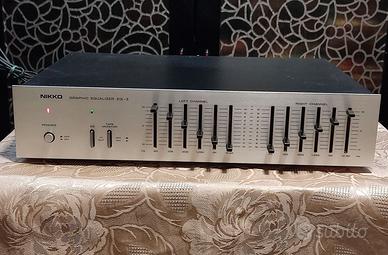 Nikko EQ-2 Equalizzatore Stereo Analogico 6 Bande