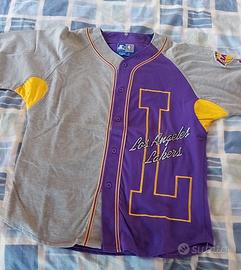Maglietta vintage originale dei Los Angeles Lakers