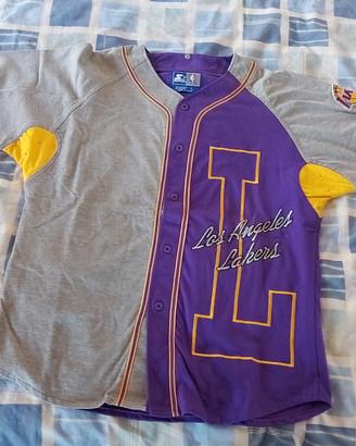 Maglietta vintage originale dei Los Angeles Lakers