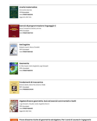Libri Universitari