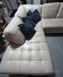 Divano Natuzzi in pelle