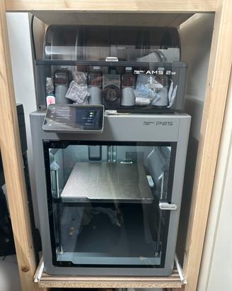 Bambulab p2s ams 2 pro + accessoi e filamenti