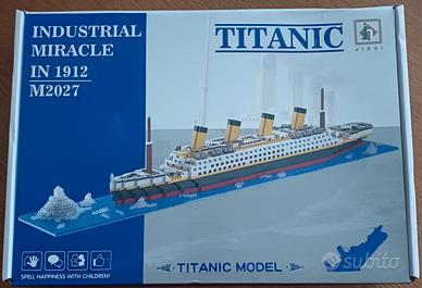 Titanic da costruire con micromattoncini