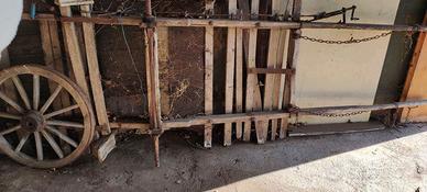 Carretto/Carro agricolo a traino animale