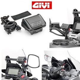 PORTA TELEPASS MOTO MANUBRIO TRAVERSINO SPECCHIETT