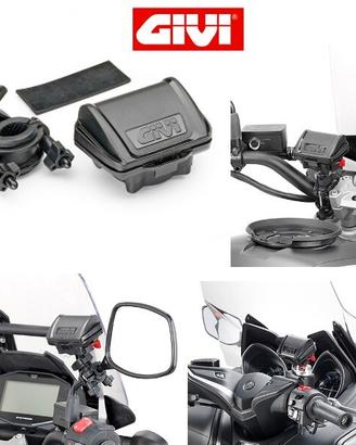 PORTA TELEPASS MOTO MANUBRIO TRAVERSINO SPECCHIETT
