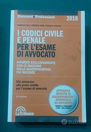 I Codici Civile e Penale per esame, La Tribuna