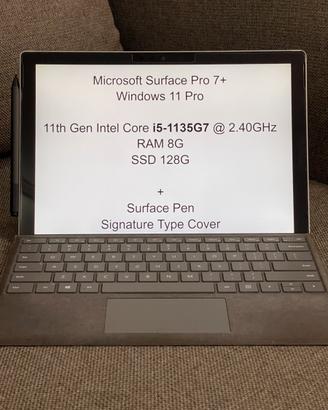 Microsoft Surface Pro 7+Plus