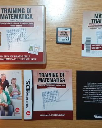 training di matematica nintendo ds