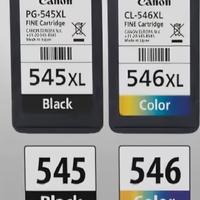 3 cartucce compatibili CANON 545XL e 546XL