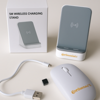 Mouse e stazione di ricarica wireless